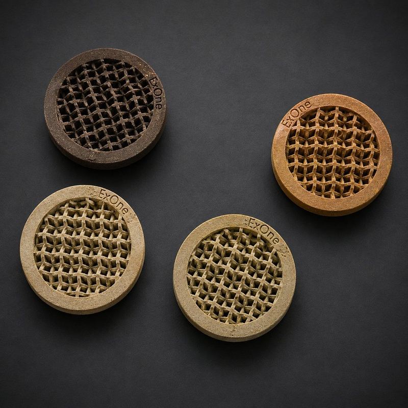Pump disc resin coated sand core