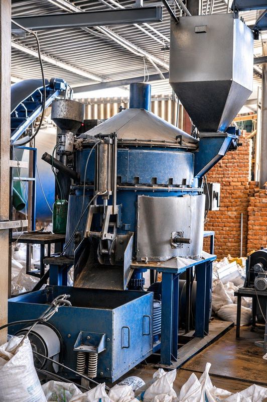 Fully automatic resin coating plant